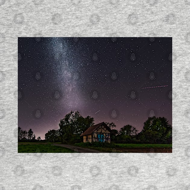 Milky Way and Shepherd's Hut by mbangert